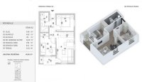 Nekretnina: Adice-Odmah Useljiv Dvoiposoban stan 43,35 m2 Novogradnja u mirnom kraju-povrat PDV