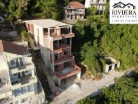 Nekretnina: Vila u izgradnji sa panoramskim pogledom na more Kumbor