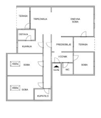 Nekretnina: Blok 72, 3.5 stan