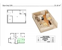 Nekretnina: Novogradanja,garsonjera P=21m2 ID#2339