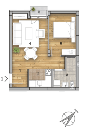 Nekretnina: Dvosoban stan, NOVI SAD, TELEP