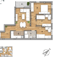 Nekretnina: Četvorosoban stan, NOVI SAD, TELEP