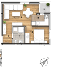 Nekretnina: Dvosoban stan, NOVI SAD, TELEP