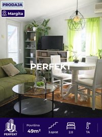 Nekretnina: Gornji grad, dvosoban, 49m2, tre'i sprat potkrovlje