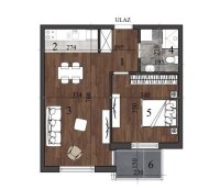 Nekretnina: Dvosoban stan, NOVI SAD, NOVA DETELINARA