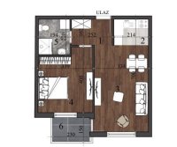 Nekretnina: Dvosoban stan, NOVI SAD, NOVA DETELINARA