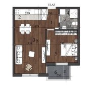 Nekretnina: Dvosoban stan, NOVI SAD, NOVA DETELINARA