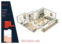 Nekretnina: 3.0 stan na Lekinom Brdu, Pašmanska ID#3456