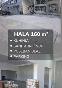 Nekretnina: Komercijalni prostor za izdavanje 360m2 i 160m2