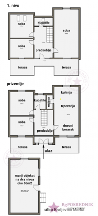 Nekretnina: Pančevo, Donji grad, Kraljevića Marka, 196m2+65m2, 3.28a