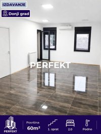Nekretnina: Donji Grad, 60m2, prazan, I
