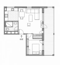 Nekretnina: Moderan Stan u Izgradnji – Ledine, 42m2 ID#25597