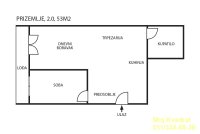Nekretnina: Zvezdara - Cvetkova pijaca, 53m2