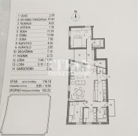 Nekretnina: prostran četvorosoban stan (125 m²) ima i garazno mesto ID#5801