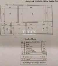 Nekretnina: Stan u centru Borče, povoljno ID#5822