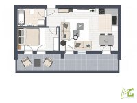 Nekretnina: Nova Detelinara, Novi Sad, 47.53 m2 ID#10878