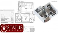 Nekretnina: Adice-Pogodan Nov Jednoiposoban stan 38 m2 u mirnom kraju-povrat PDV-065/385 8880