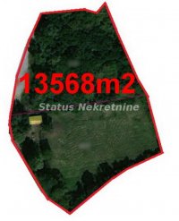 Nekretnina: Vrdnik-Veliki Plac 13568 m2 u blizini *Fruške Terme* pogodan za Rezistencionalne Vile-065/385 8880