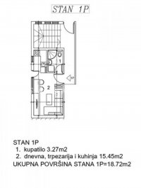 Nekretnina: Veternik-Nova Garsonjera 19 m2 u Prizemlju kupuje se kao garaža-065/385 8880