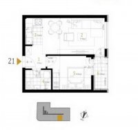Nekretnina: Petrovaradin-Lep Dvosoban stan 42 m2 u mirnom kraju-povrat PDV-065/385 8880