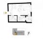 Petrovaradin-Lep Jednosoban stan 30 m2 u mirnom kraju-povrat PDV-065/385 8880