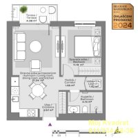 Nekretnina: Savski venac, Belgrade Waterfront - BW Nova, 48m2 - an incredibly LUCRETIVE OFFER - NO COMMISSION FO