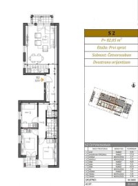 Nekretnina: Veternik-*Naša Preporuka*-Odličan Četvorosoban stan 82 m2 u Izgradnji-povrat PDV-065/385 8880