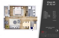 Nekretnina: Centar-Idealan Dvosoban stan 42 m2 u Izgradnji-povraćaj PDV-a-065/385 8880