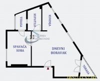 Nekretnina: Voždovac, Lekino brdo - Veljka Milićevića 51m2