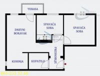 Nekretnina: Voždovac, Lekino Brdo - Veselina Masleše 46m2