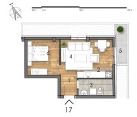 Nekretnina: Jednoiposoban stan, NOVI SAD, DETELINARA