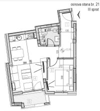 Nekretnina: Jednoiposoban stan, NOVI SAD, PODBARA