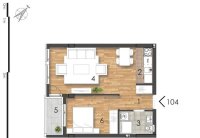 Nekretnina: Dvosoban stan, NOVI SAD, TELEP