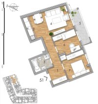 Nekretnina: Trosoban stan, NOVI SAD, PODBARA