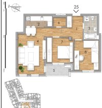 Nekretnina: Trosoban stan, NOVI SAD, PODBARA