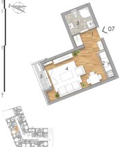 Nekretnina: Garsonjera, NOVI SAD, PODBARA