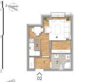 Nekretnina: Garsonjera, NOVI SAD, PODBARA