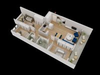 Nekretnina: Prostran četvoroiposoban stan u modernoj novogradnji u srcu Zemuna