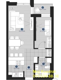 Nekretnina: Voždovac, Autokomanda - Ustanička, 43m2