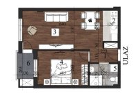 Nekretnina: Dvosoban stan, NOVI SAD, GRBAVICA