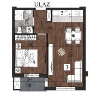 Nekretnina: Dvosoban stan, NOVI SAD, GRBAVICA