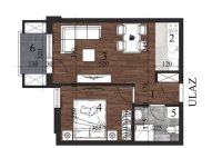 Nekretnina: Dvosoban stan, NOVI SAD, GRBAVICA