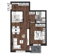 Nekretnina: Dvosoban stan, NOVI SAD, GRBAVICA