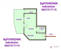 Nekretnina: Palilula, Tašmajdan, Ilije Garašanina, 22.6m2