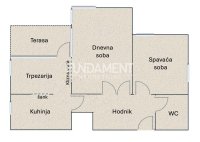 Nekretnina: Galenika 57m2+6m2, terasa, IV, cg, lux renoviran ID#1713