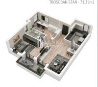 Nekretnina: Lekino brdo 3,0 71,25m2 ID#1531