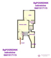 Nekretnina: Vračar, Slavija, Beogradska, 75m2