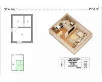 Nekretnina: Novogradnja,garsonjera 20m2-Branko Bjegović ID#2316