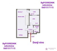 Nekretnina: Zvezdara, Vojvode Vlahovića, zgrada Direkcije  84m2-Lođa