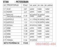 Nekretnina: 5.0 stan u Zemunu, Bregovita ID#3445